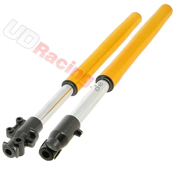 Gabelholme Qualitätsprodukt Gold Für 12mm Radachsen 740 mm, Ersatzteile Dirt bike Gabelholme Qualitätsprodukt Gold Für 12mm Radachsen 740 mm, Ersatzteile Dirt bike