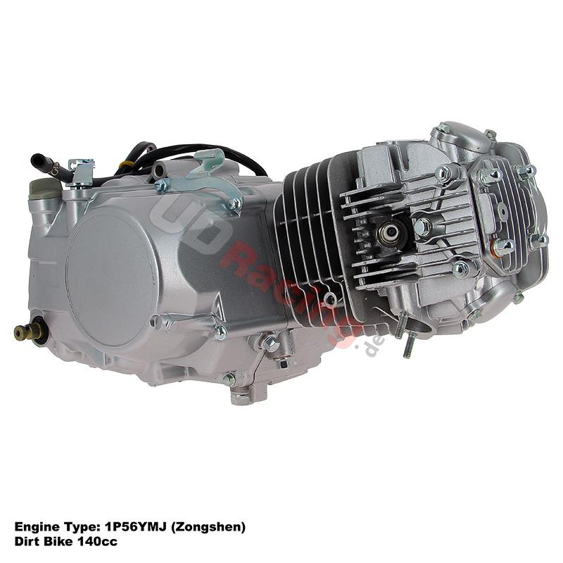 Motor Dirt Bike 140 ccm Zongshen 1P56YMJ, Ersatzteile Dirt bike Motor Dirt Bike 140 ccm Zongshen 1P56YMJ, Ersatzteile Dirt bike