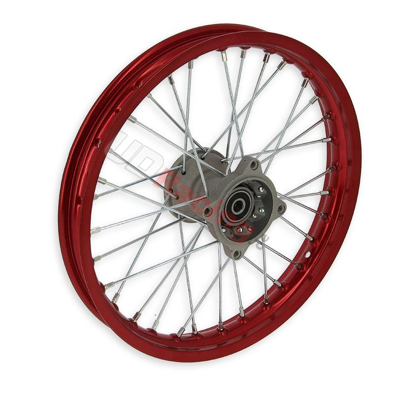 Felge vorn 14'', rot, für dirt bike AGB30 (Ø12mm, Typ 4), Ersatzteile Dirt bike Felge vorn 14'', rot, für dirt bike AGB30 (Ø12mm, Typ 4), Ersatzteile Dirt bike