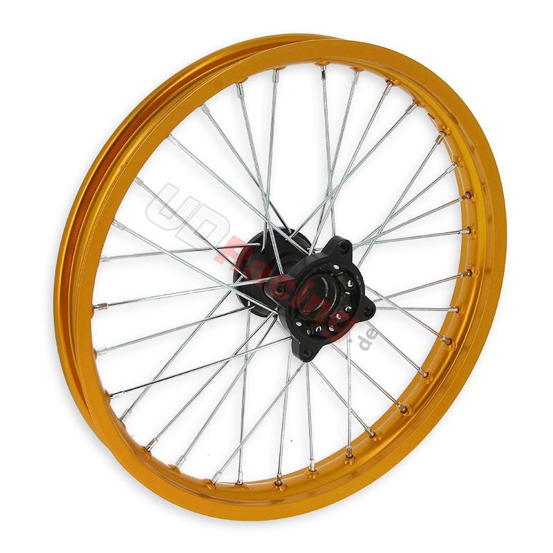 Felge vorn 17'', gold, für dirt bike AGB30, Ersatzteile Dirt bike Felge vorn 17'', gold, für dirt bike AGB30, Ersatzteile Dirt bike