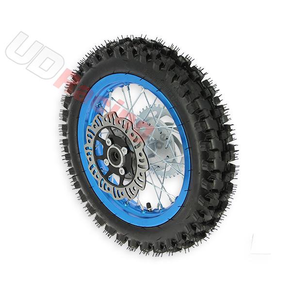 Rad hinten 12'', blau, (Spikes 12 mm) für dirt bike AGB27, Ersatzteile Dirt bike Rad hinten 12'', blau, (Spikes 12 mm) für dirt bike AGB27, Ersatzteile Dirt bike