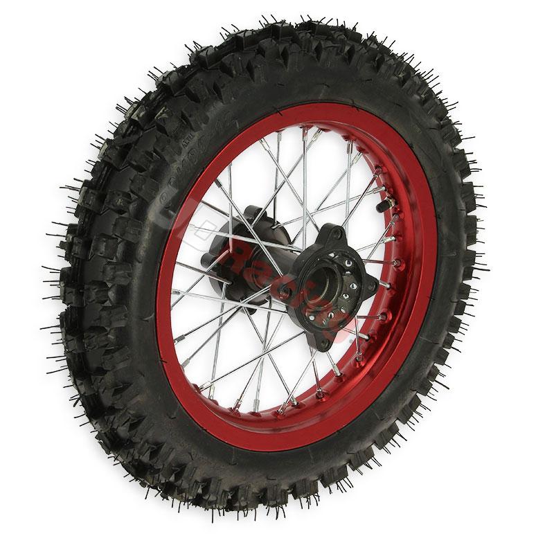 Rad hinten 12'', rot, für dirt bike AGB29, Ersatzteile Dirt bike Rad hinten 12'', rot, für dirt bike AGB29, Ersatzteile Dirt bike