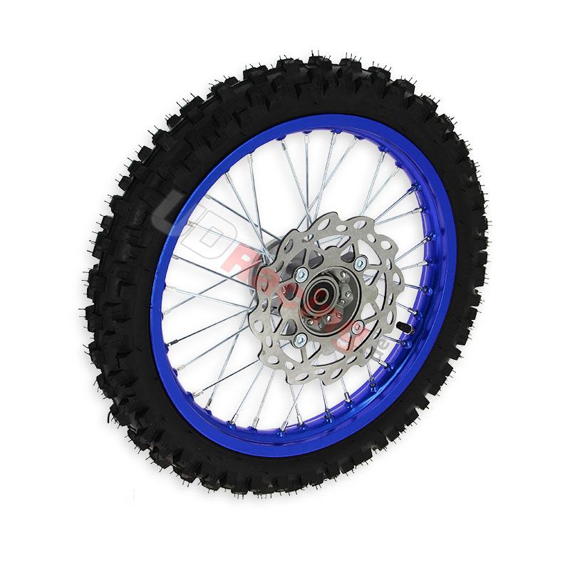 Rad vorn komplett 14', blau, für dirt bike AGB29, Ersatzteile Dirt bike Rad vorn komplett 14', blau, für dirt bike AGB29, Ersatzteile Dirt bike