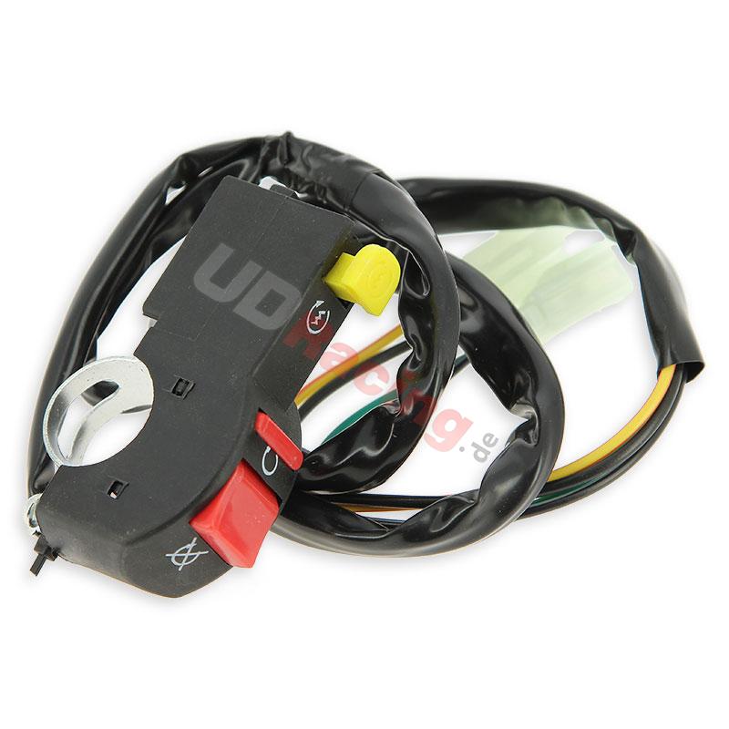 Schalter Kurzschlussknopf Quad Shineray 200cc mit Anlassertaste (Typ 2), Ersatzteile Shineray 200STIIE und STIIEB Schalter Kurzschlussknopf Quad Shineray 200cc mit Anlassertaste (Typ 2), Ersatzteile Shineray 200STIIE und STIIEB