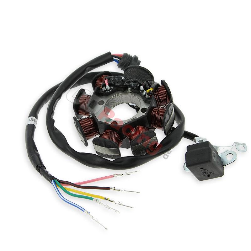 Vertikalmotor Stator 125, 150 Lifan, Teile ATV 110cc  - 125cc