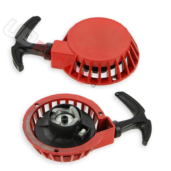 Anlasser aus Aluminium rot Typ B, Teile Pockets Supermoto