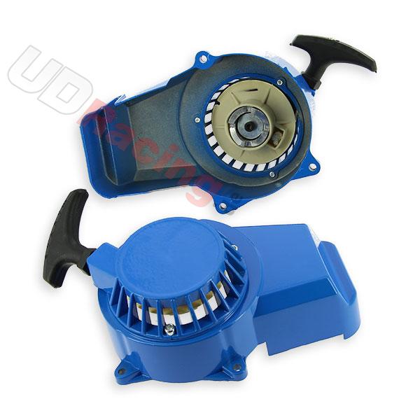 Seilzugstarter mini moto + Aluritzel für Poket Bike Supermoto - Blau, Teile Pockets Supermoto Seilzugstarter mini moto + Aluritzel für Poket Bike Supermoto - Blau, Teile Pockets Supermoto