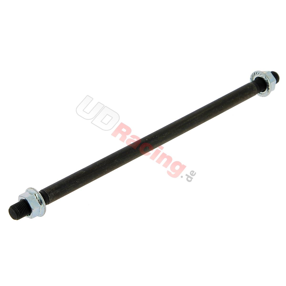 Achse Hinterrad + Muttern für pocket bike, Nitro Motorradteile Achse Hinterrad + Muttern für pocket bike, Nitro Motorradteile