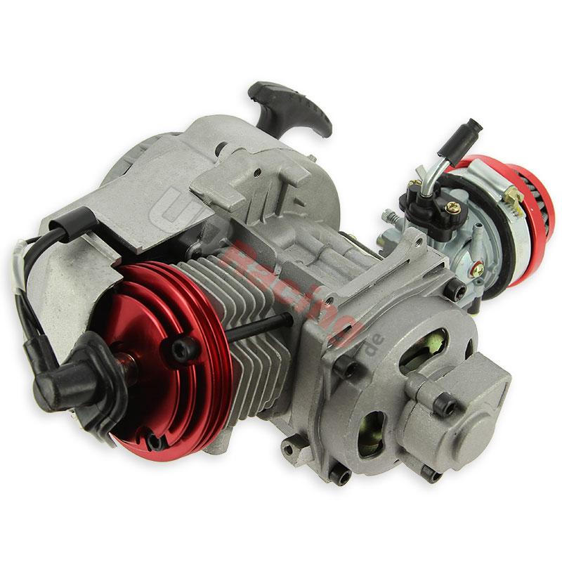 Motor 53cc UD Racing für pocket bike (typ 2) - ROT, Ersatzteile Pocket bike Motor 53cc UD Racing für pocket bike (typ 2) - ROT, Ersatzteile Pocket bike