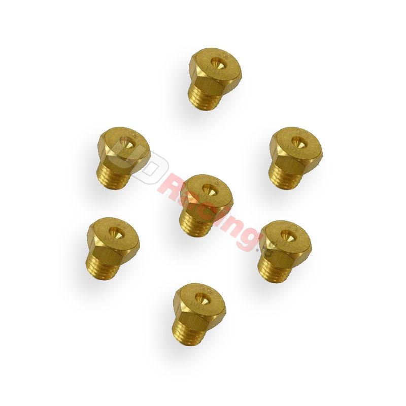 Düsen, 7 Stk, für Vergaser-Kit von Arreche, Ersatzteile Pocket bike Düsen, 7 Stk, für Vergaser-Kit von Arreche, Ersatzteile Pocket bike