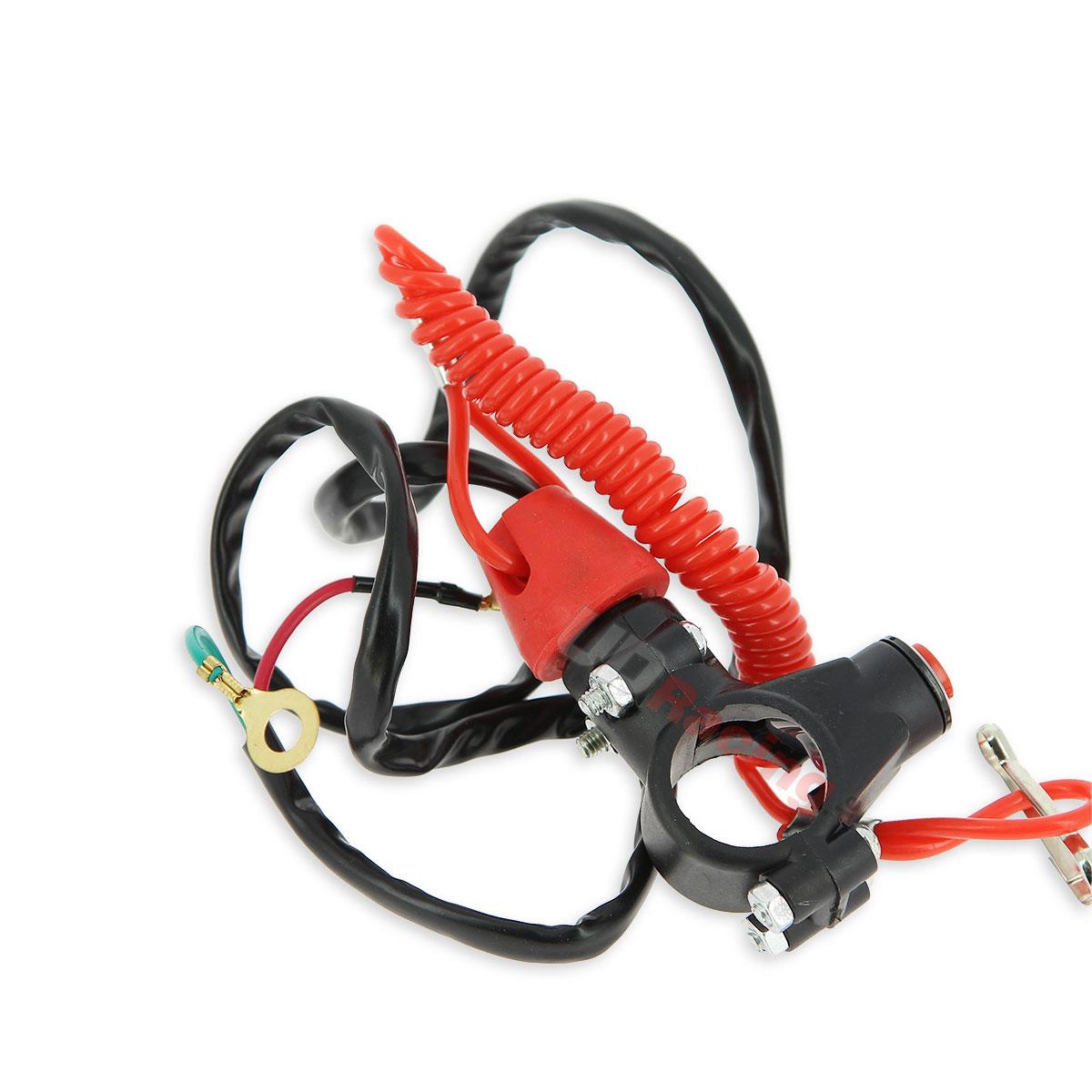 Ausschalter Automatik für pocket bike, Rot, Ersatzteile Pocket bike Ausschalter Automatik für pocket bike, Rot, Ersatzteile Pocket bike