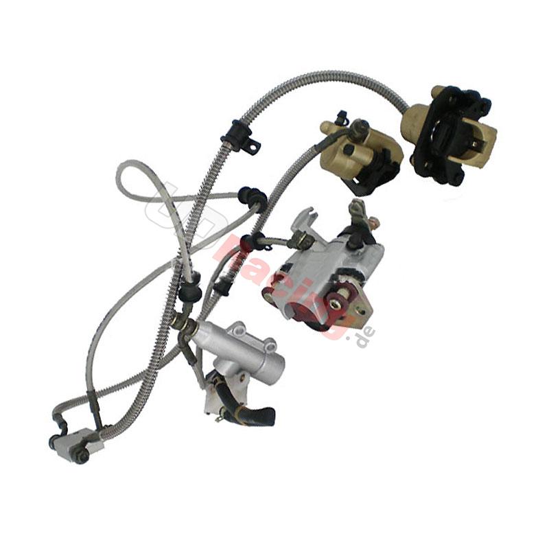 Hydraulikbremsen-Kit komplett für Quad Shineray 300 ccm ST-4E, Ersatzteile Quad Shineray 300 Hydraulikbremsen-Kit komplett für Quad Shineray 300 ccm ST-4E, Ersatzteile Quad Shineray 300