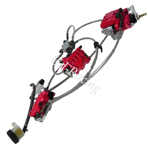 Hydraulische Bremsen-Satz Quad Shineray 300ccm STE (Racing abfertigung), Ersatzteile Quad Shineray 300 Hydraulische Bremsen-Satz Quad Shineray 300ccm STE (Racing abfertigung), Ersatzteile Quad Shineray 300