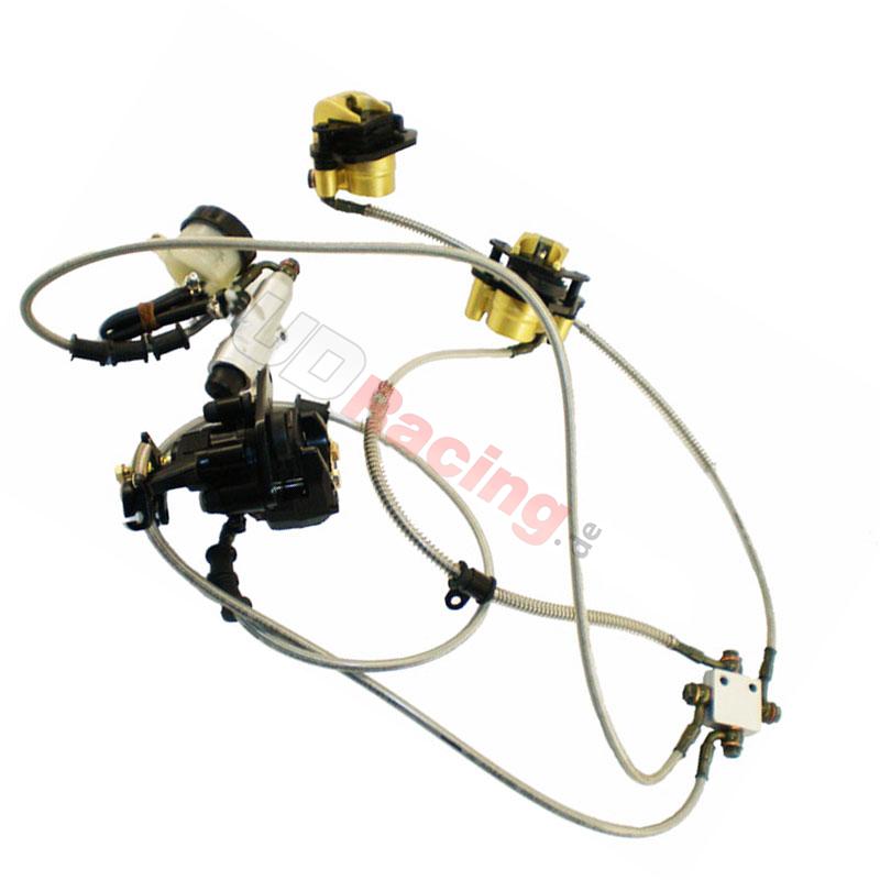 Bremsen kompletter Satz für Quad 250 ccm STXE, Ersatzteile Shineray 250 STXE Bremsen kompletter Satz für Quad 250 ccm STXE, Ersatzteile Shineray 250 STXE