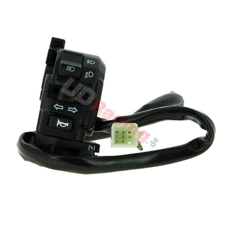 Lenkerschalter links für Quad Shineray 250 ccm ST-9E - Schwarz, Ersatz Shineray 250 STIXE ST9E Lenkerschalter links für Quad Shineray 250 ccm ST-9E - Schwarz, Ersatz Shineray 250 STIXE ST9E