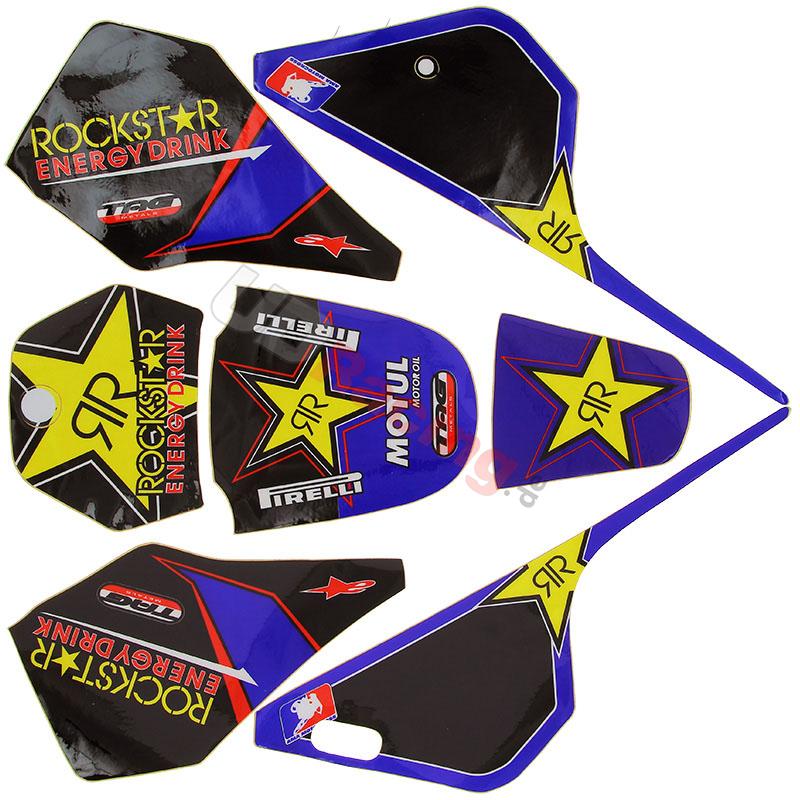 Dekor-Kit 3M fr Yamaha PW80 - Typ 3, Ersatzteile YAMAHA PW80