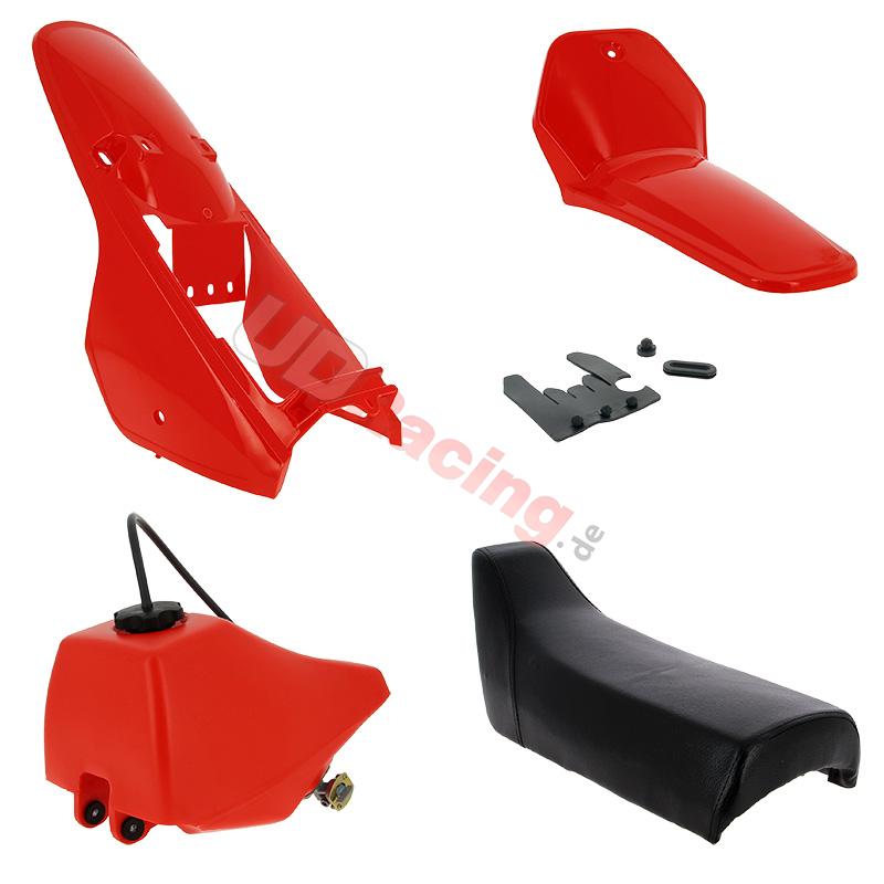 Verkleidung komplett für Yamaha PW80 (Rot), Ersatzteile YAMAHA PW80 Verkleidung komplett für Yamaha PW80 (Rot), Ersatzteile YAMAHA PW80