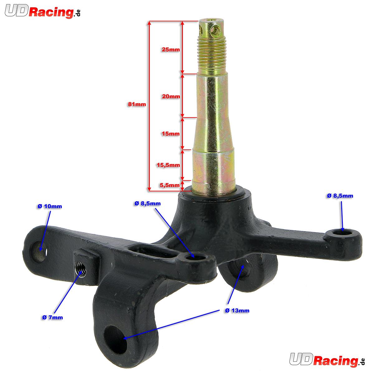 Achsschenkel links für Quad Shineray 250ST-5, Ersatzteile Shineray 250 ST-5 Achsschenkel links für Quad Shineray 250ST-5, Ersatzteile Shineray 250 ST-5