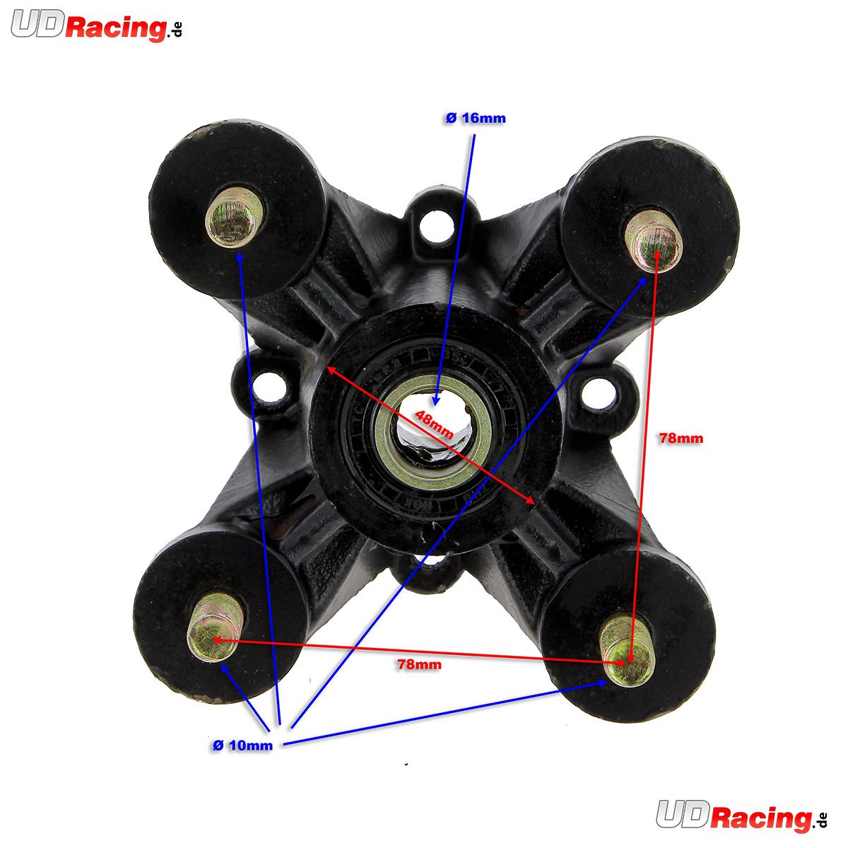 Radnabe vorn Quad Shineray 250ST-5, Ersatzteile Shineray 250 ST-5 Radnabe vorn Quad Shineray 250ST-5, Ersatzteile Shineray 250 ST-5