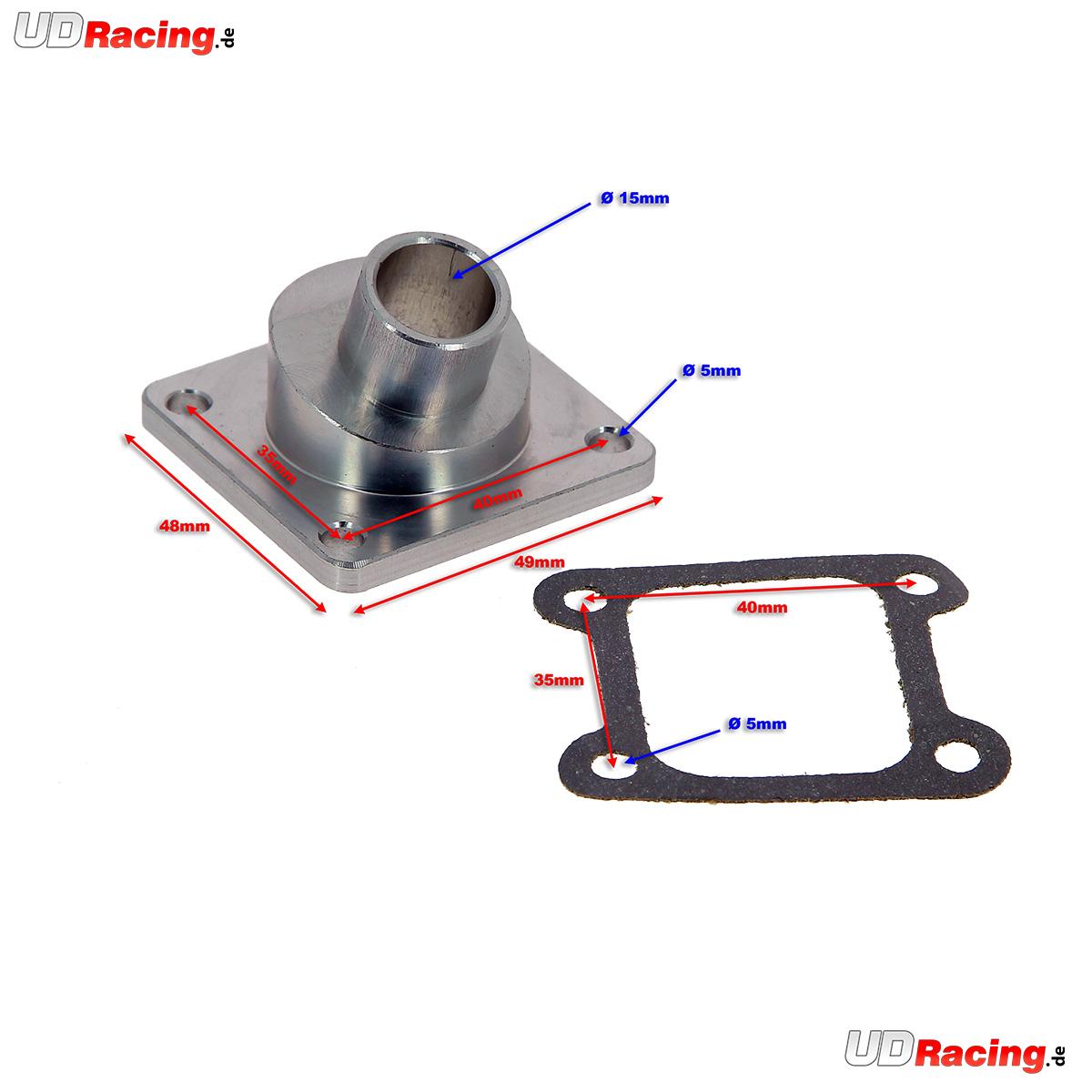 Ansaugstutzen 15 mm, Qualit�tsprodukt, Teile Pocket Replik R1