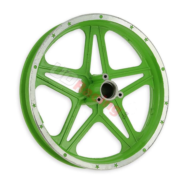 Felge hinten Grün für Pocket bike cross (10'', Typ 1), Pocket Cross Teile Felge hinten Grün für Pocket bike cross (10'', Typ 1), Pocket Cross Teile