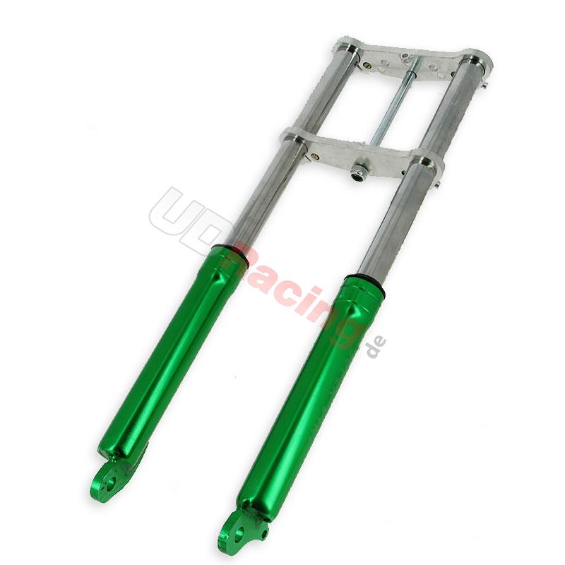 Gabel für pocket bike Supermotard grün, Teile Pockets Supermoto Gabel für pocket bike Supermotard grün, Teile Pockets Supermoto