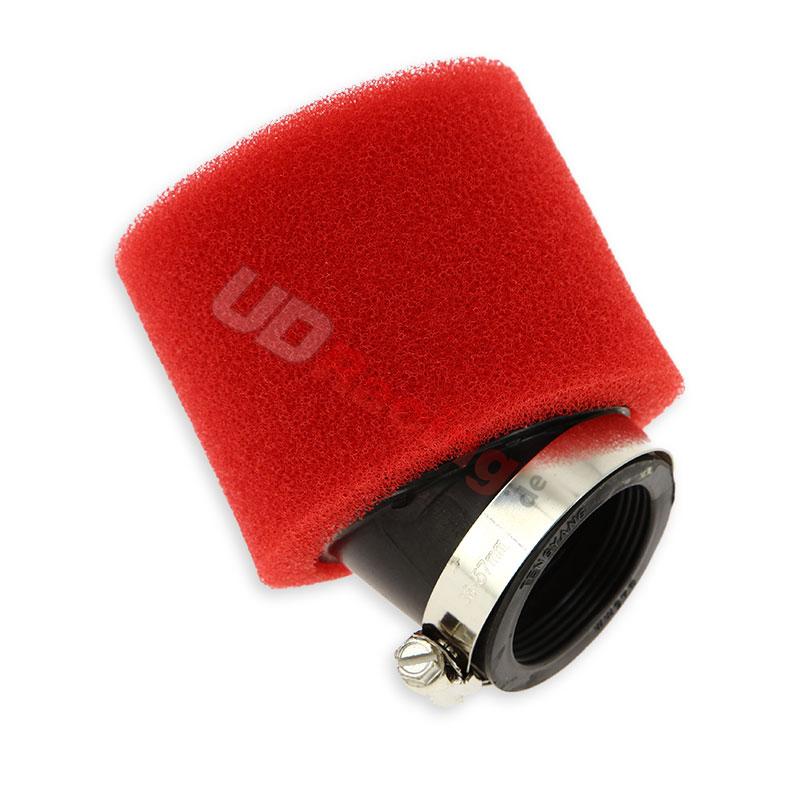 Luftfilter mit beidseitig Schaumstoff 40 mm Rot, Pocket Cross Teile Luftfilter mit beidseitig Schaumstoff 40 mm Rot, Pocket Cross Teile
