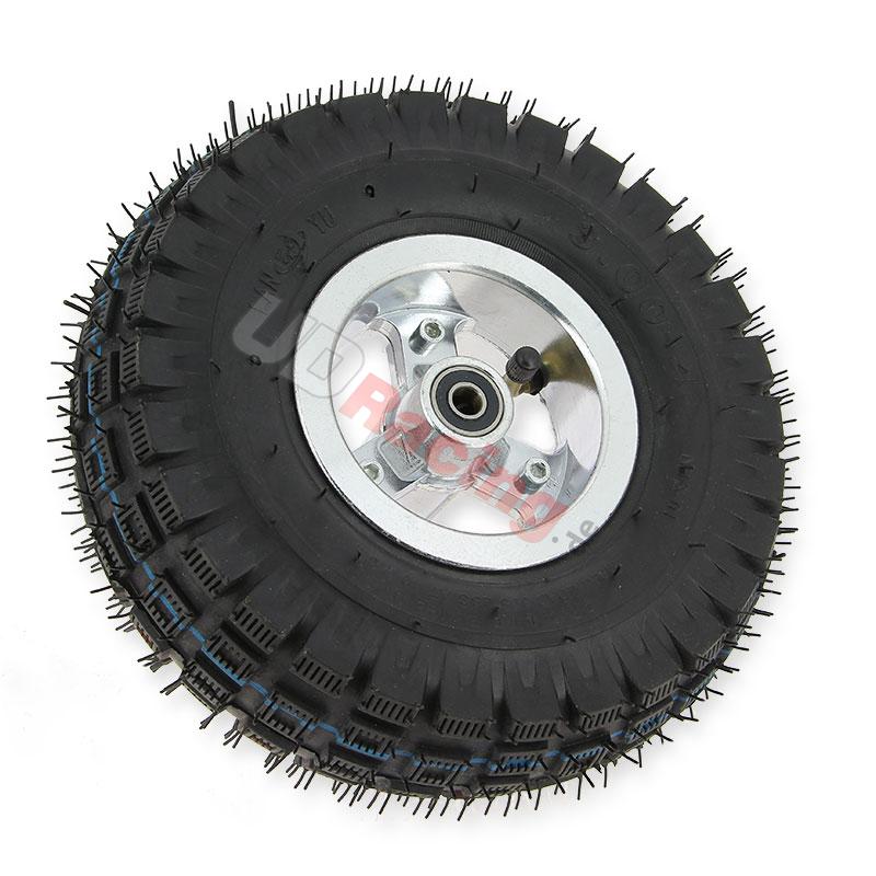 Komplettes Vorderrad für 3.00-4 pocket ATV, Pocket quad Teile Komplettes Vorderrad für 3.00-4 pocket ATV, Pocket quad Teile