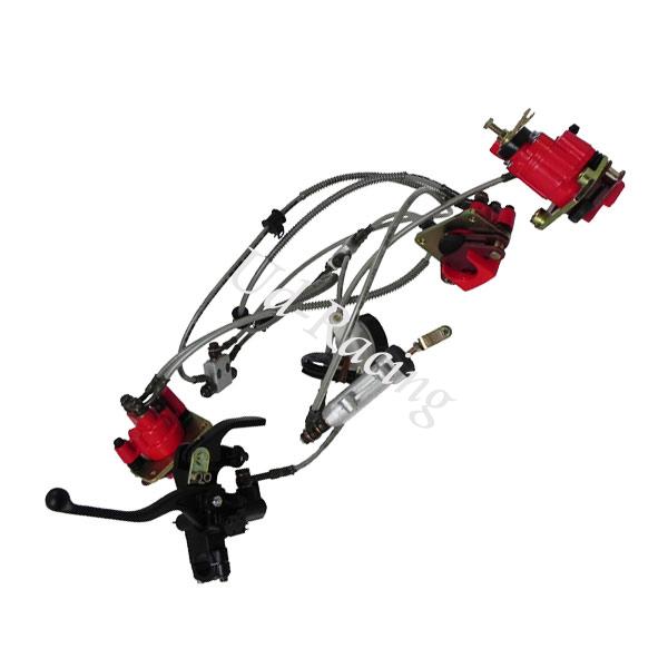 Hydraulische Bremsen-Satz komplett für Quad Shineray 350ccm ST-2E, Shineray teile 350ccm Hydraulische Bremsen-Satz komplett für Quad Shineray 350ccm ST-2E, Shineray teile 350ccm