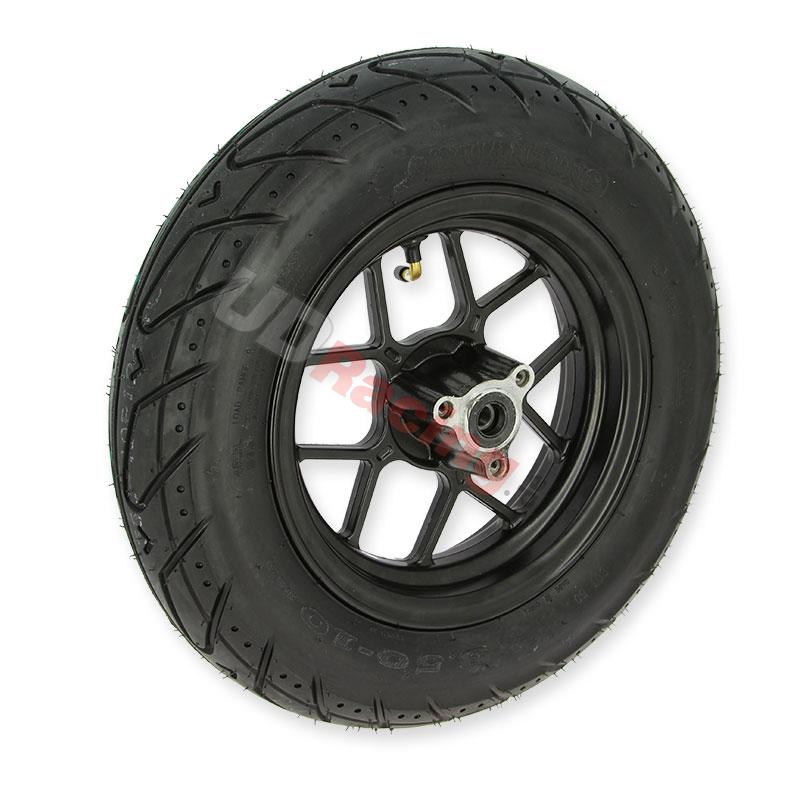 Rad vorn komplett 3.50-10 für Dax Skymax Schwarz (Euro 4 - Euro 5), Teile Dax Skymax Rad vorn komplett 3.50-10 für Dax Skymax Schwarz (Euro 4 - Euro 5), Teile Dax Skymax