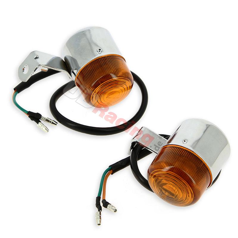 Blinker Tuning hinten-vorn fr Pbr 50 ccm und 125 ccm Orange, Teile PBR Skyteam ZB Honda
