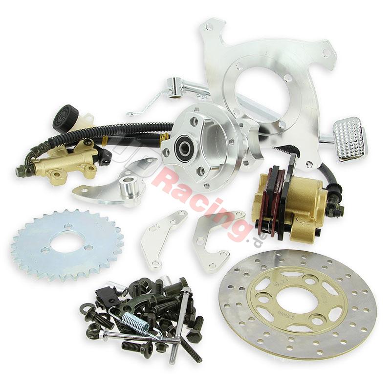 Scheibenbremsen-Satz hinten Tuning PBR 50 bis 125 ccm, Teile PBR Skyteam ZB Honda Scheibenbremsen-Satz hinten Tuning PBR 50 bis 125 ccm, Teile PBR Skyteam ZB Honda