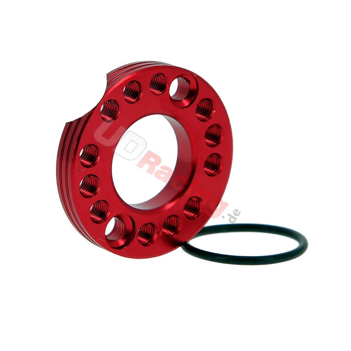 Ansaugstutzen-Anpassung PBR 110ccm - 125ccm (Rot, 28mm), Teile PBR Skyteam ZB Honda Ansaugstutzen-Anpassung PBR 110ccm - 125ccm (Rot, 28mm), Teile PBR Skyteam ZB Honda