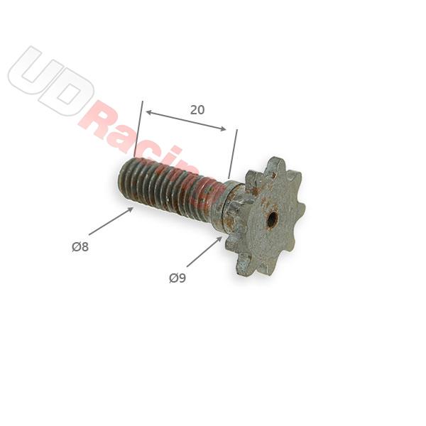 Ritzel verstärkt 9 Z kl. Teilung (Zoll), Teile Pocket Bike ZPF Ritzel verstärkt 9 Z kl. Teilung (Zoll), Teile Pocket Bike ZPF