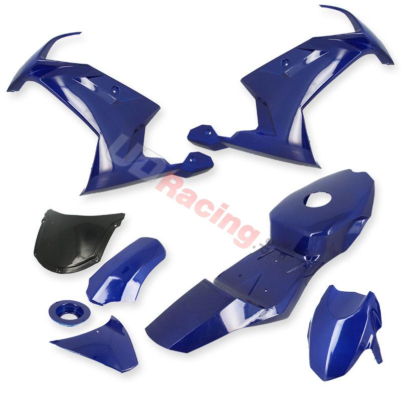Verkleidung fr pocket bike Nitro Blau, Nitro Motorradteile