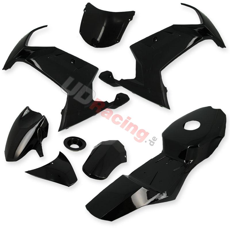 Verkleidung fr pocket bike Nitro Schwarz, Nitro Motorradteile