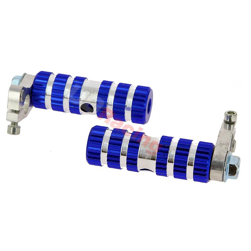 Fußrasten TAF01 aus Alu, blau, Teile Pocket Blata MT4 Fußrasten TAF01 aus Alu, blau, Teile Pocket Blata MT4