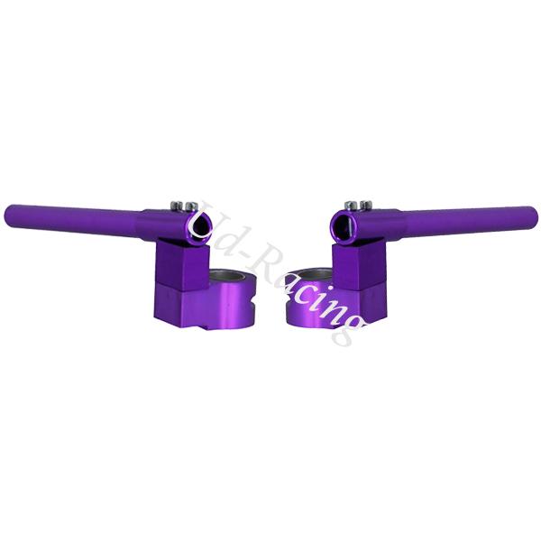 Lenker, Tuning Stummellenker violett für pocket bike (Typ 3 ), Teile Pockets Polini 911 GP3 Lenker, Tuning Stummellenker violett für pocket bike (Typ 3 ), Teile Pockets Polini 911 GP3