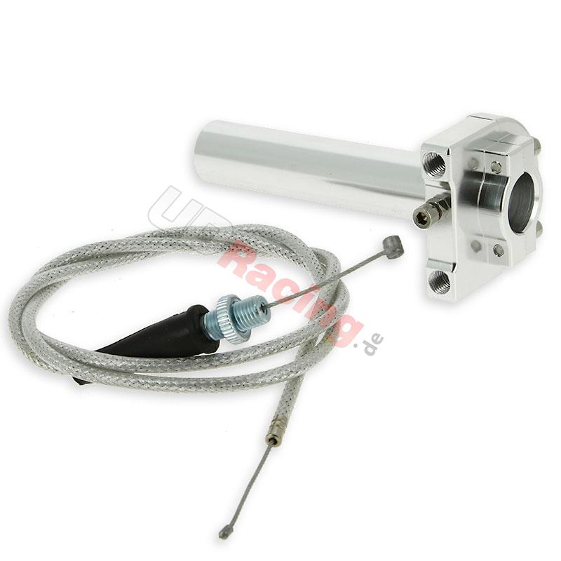 Gasgriff Schnell Qualittsprodukt (Alu) + Kabel, Teile Pocket Replik R1