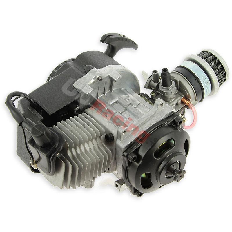 Motor 49ccm Pocket-bike ''Black Edition'' (Typ 4), Teile Pocket Replik R1 Motor 49ccm Pocket-bike ''Black Edition'' (Typ 4), Teile Pocket Replik R1