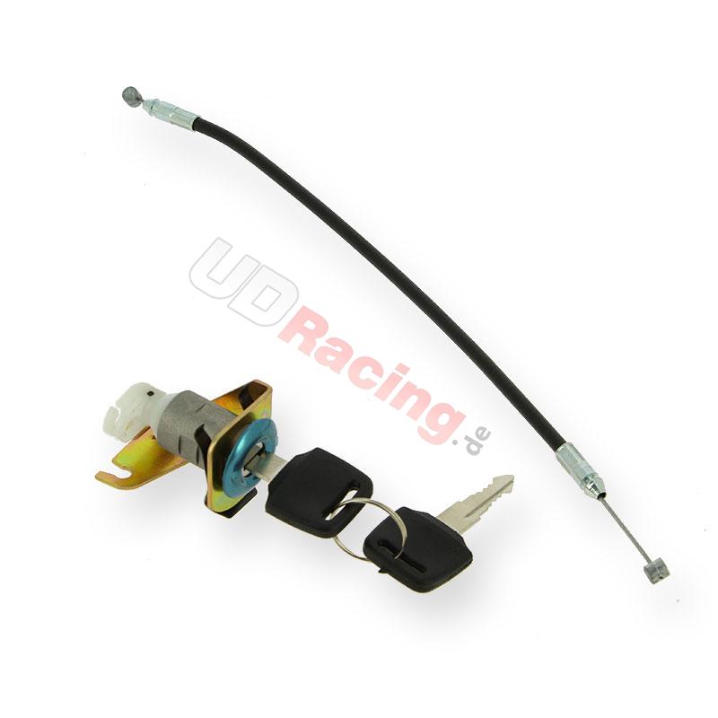 Sitzbank-Schloss + kabel f�r mini Motorroller, Teile f�r Minir scooter