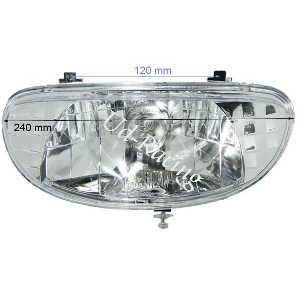 Scheinwerfer für Motorroller Baotian BT49QT-9, Ersatzteile Baotian BT49QT-9 Scheinwerfer für Motorroller Baotian BT49QT-9, Ersatzteile Baotian BT49QT-9