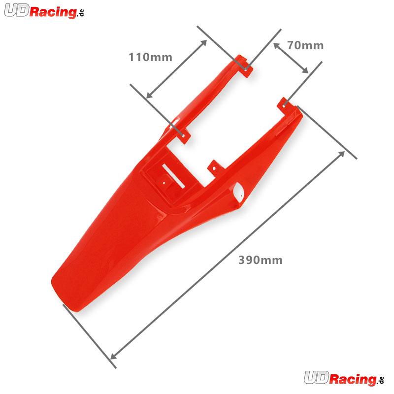 Verkleidung pocket bike cross Wei� (Typ 2), Pocket Cross Teile