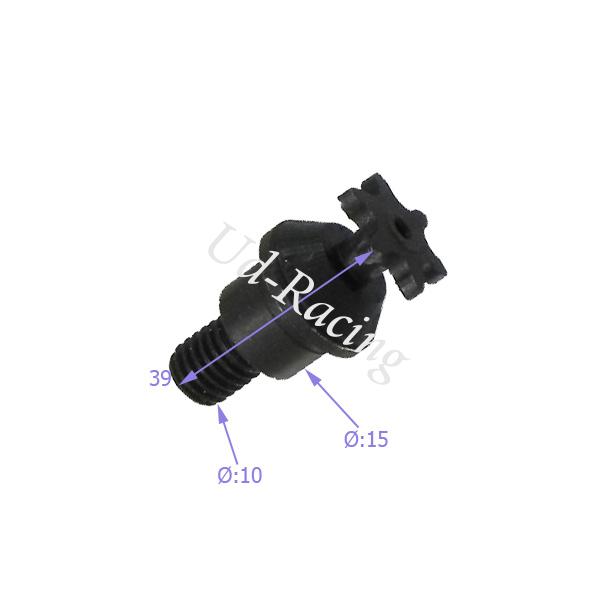 Ritzel pocket bike verst�rkt 6 Z�hne kl. Teilung TF8 (Typ I), Ersatzteile Pocket bike