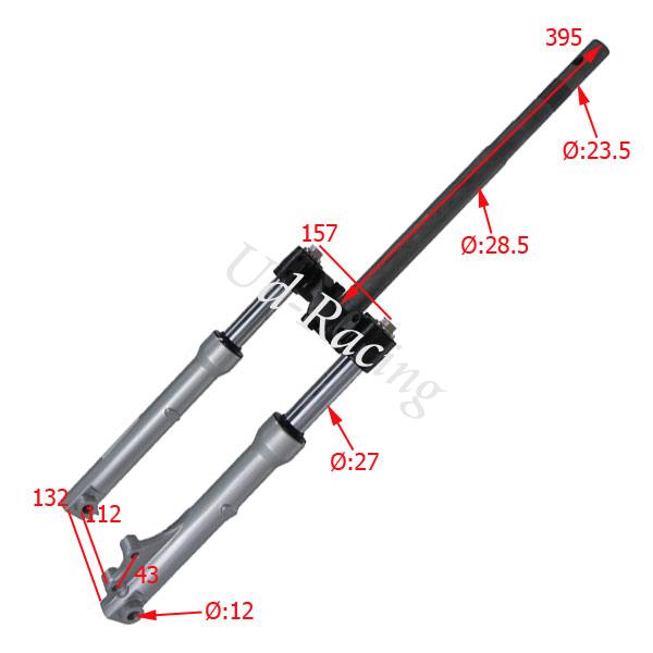 Gabel für Baotian Motorroller BT49QT-9, Ersatzteile Baotian BT49QT-9 Gabel für Baotian Motorroller BT49QT-9, Ersatzteile Baotian BT49QT-9