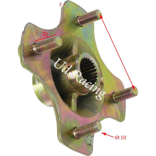 Radnabe hinten für Quad der Shineray 250 STIXE ST9E (typ 2), Ersatz Shineray 250 STIXE ST9E Radnabe hinten für Quad der Shineray 250 STIXE ST9E (typ 2), Ersatz Shineray 250 STIXE ST9E
