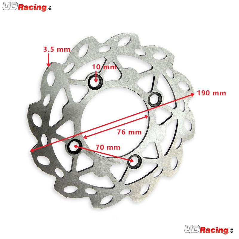 Bremsscheibe Shark für dirt bike Typ 5, Ersatzteile Dirt bike Bremsscheibe Shark für dirt bike Typ 5, Ersatzteile Dirt bike