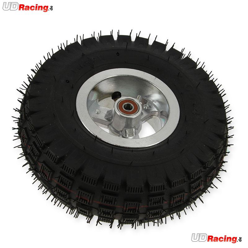 Komplettes Vorderrad f�r 3.00-4 pocket ATV (typ2), Pocket quad Teile
