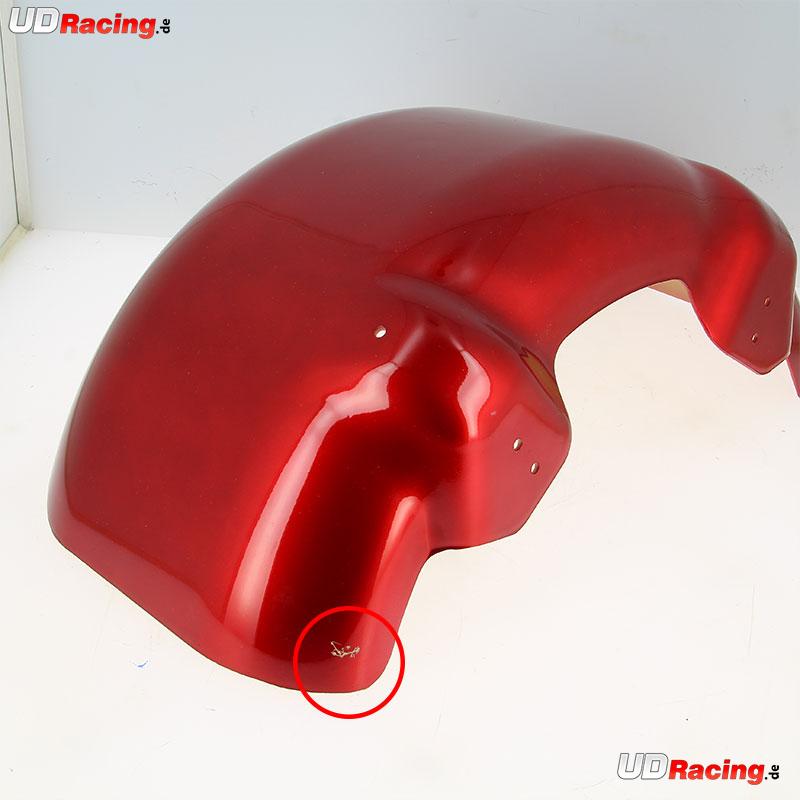 Kotflügel hinten für ATV 350cc F1 rot, Teile ATV SPY350F1 Kotflügel hinten für ATV 350cc F1 rot, Teile ATV SPY350F1