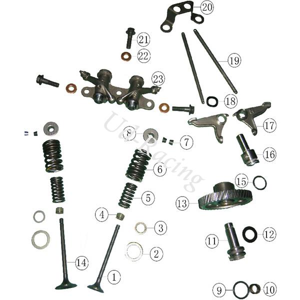 Auslaßventil für 250 ccm STXE (Ø 28,5 mm), Ersatzteile Shineray 250 STXE Auslaßventil für 250 ccm STXE (Ø 28,5 mm), Ersatzteile Shineray 250 STXE